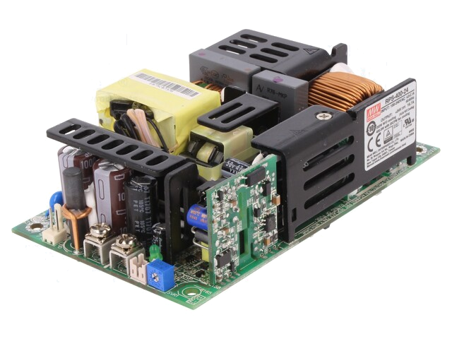 Voedingseenheid: schakelende; open; 400W; 113÷370VDC; 80÷264VAC Voedingseenheid: schakelende; open; 400W; 113÷370VDC; 80÷264VAC